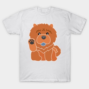 Lucky Chow (Red) T-Shirt